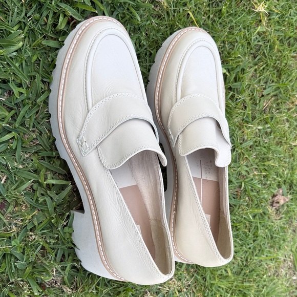 Dolce Vita Shoes - Tan Leather Loafers, 10, stylish & comfort